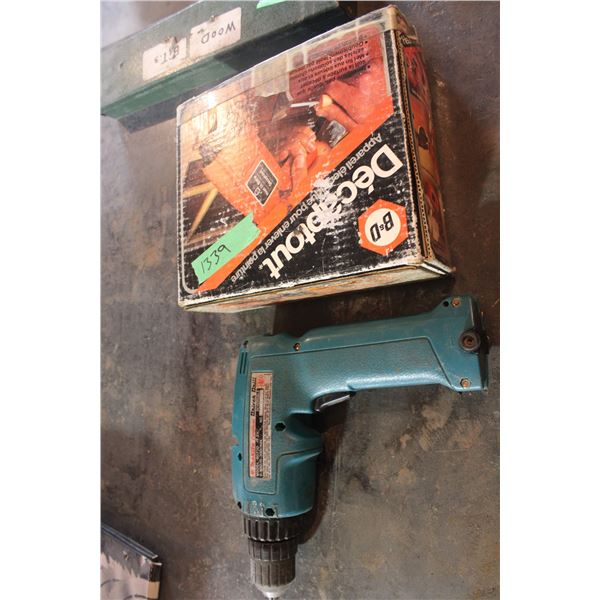 Black & Decker Heat Gun Makita Drill