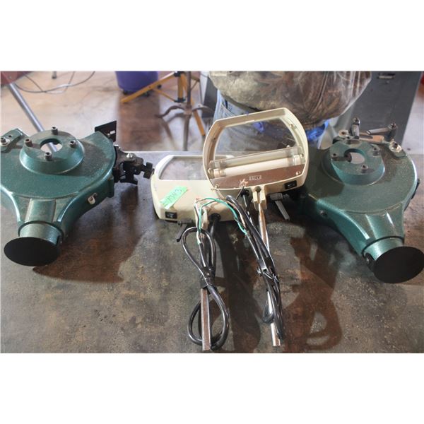 8" Grizzly Grinder Covers (Would Fit Any 8" Bench Grinder)