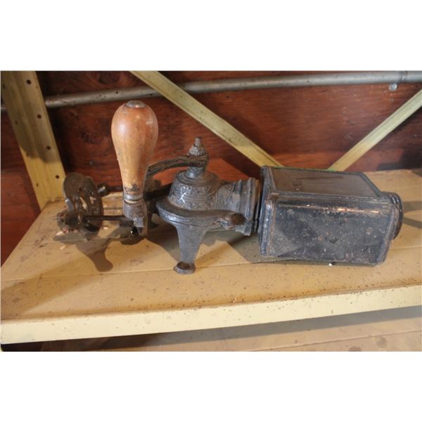 Coffee Grinder Parts with Glass Can Cover