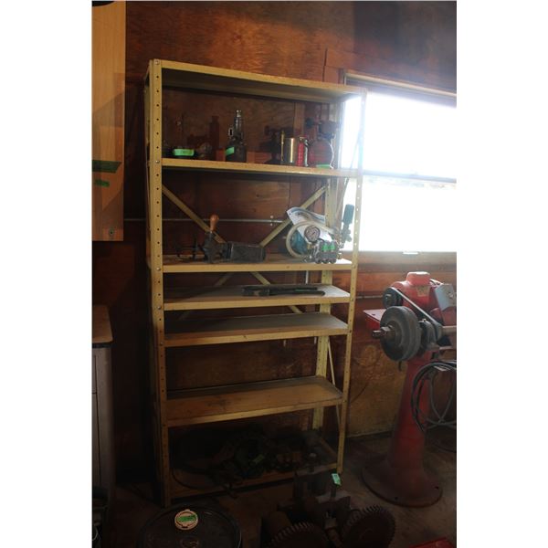 A Commercial Metal Rack 7 Tier Shelf 6ft Tall