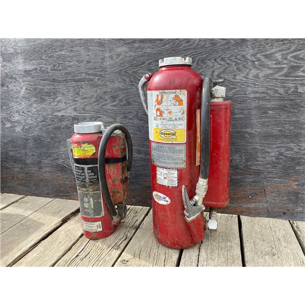 (2 X THE MONEY) Fire Extinguishers