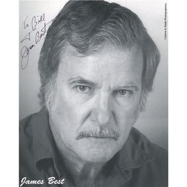 James Best signed photo