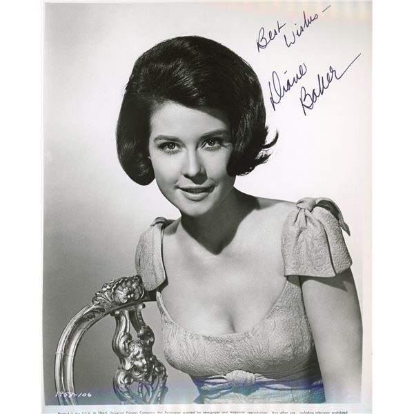 Diane Baker signed photo