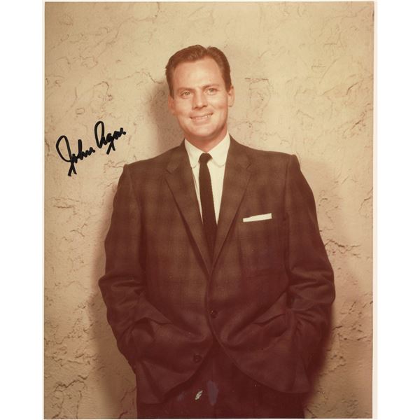 John Agar signed photo