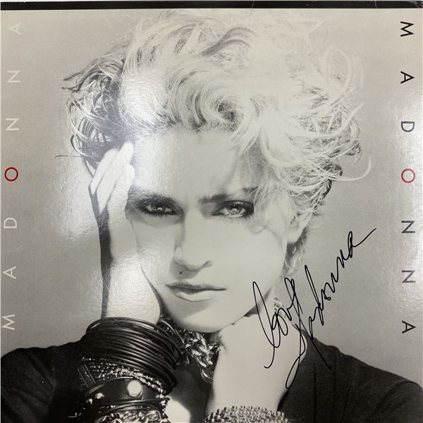 Madonna signed Madonna album