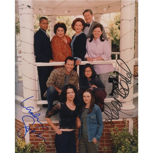 Gilmore Girls cast signed photo