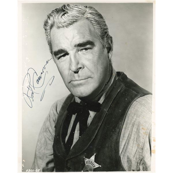 Rod Cameron signed photo