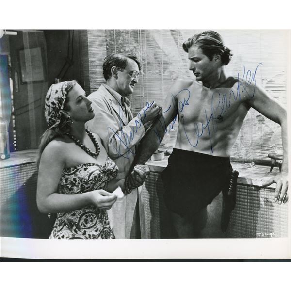 Lex Barker signed movie photo