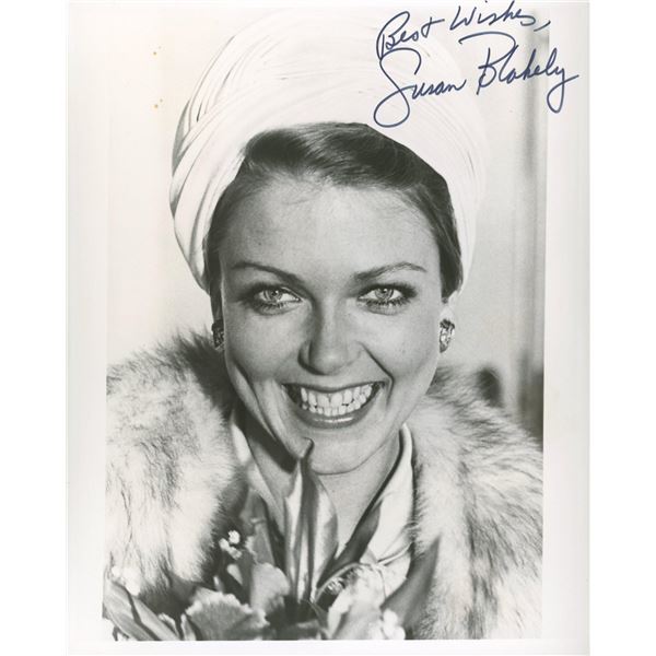 Susan Blakely signed photo