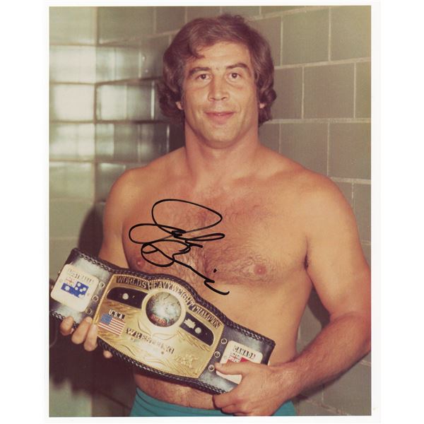 Jack Brisco signed photo