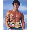 Image 1 : Sylvester Stallone signed "Rocky III" movie photo