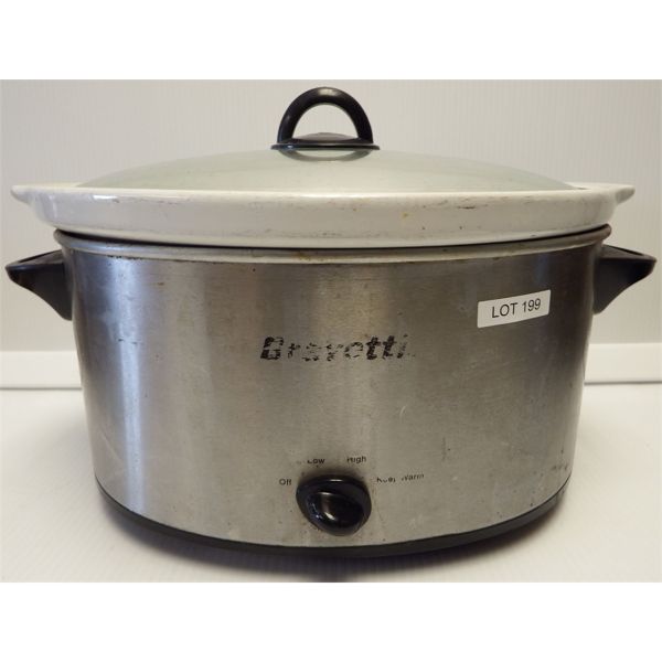 Bravetti Cookware Used - Bravetti Slow Cooker 7 Qt Oval
