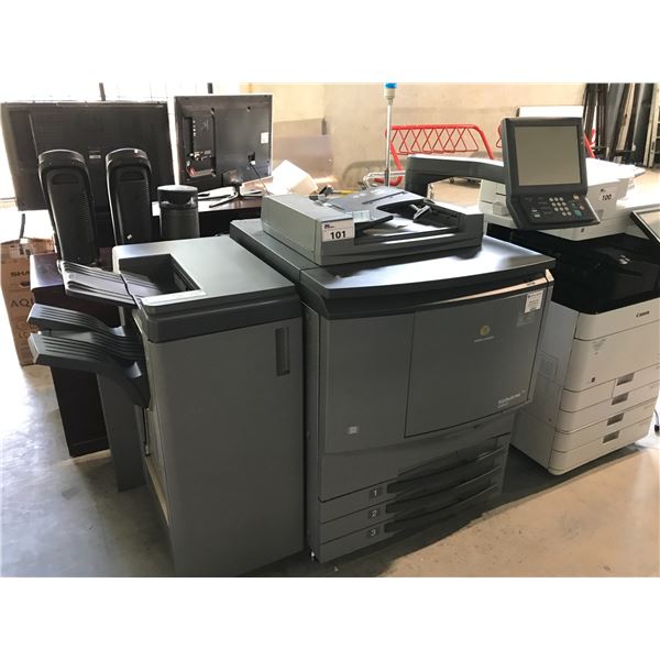 KONICA MINOLTA BIZHUB PRO C6500 DIGITAL MULTI FUNCTION COPIER WITH SORTER