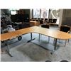 Image 3 : MAPLE 6.5'X6.5' CORNER COMPUTER DESK