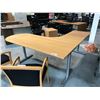 Image 2 : MAPLE 6.5'X6.5' CORNER COMPUTER DESK