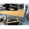 Image 2 : MAPLE 6.5'X6.5' CORNER COMPUTER DESK