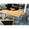 Image 3 : MAPLE 6.5'X6.5' CORNER COMPUTER DESK
