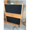 Image 2 : MAPLE 4' MULTI-DRAWER BOOKCASE