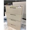 Image 1 : BEIGE 4 DRAWER LATERAL FILE CABINET