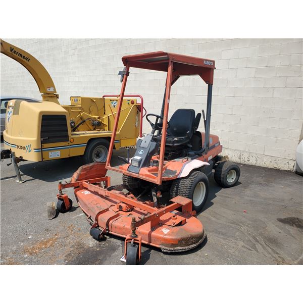 2000 KUBOTA F2560 RIDE ON BED MOWER, ORANGE, X-CITY, 2,582.7HOURS *HOURS NOT VERIFIED*