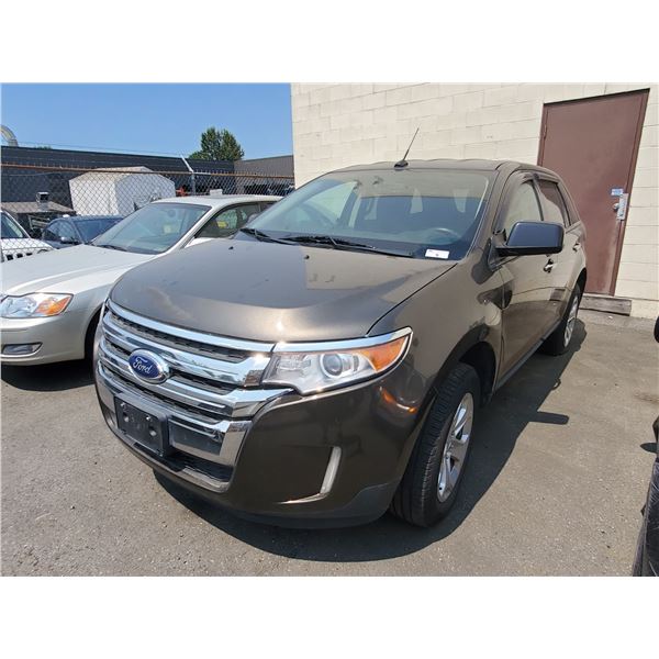 2011 FORD EDGE SEL, 4DR SUV, GREY, VIN# 2FMDK4JC7BBA07486