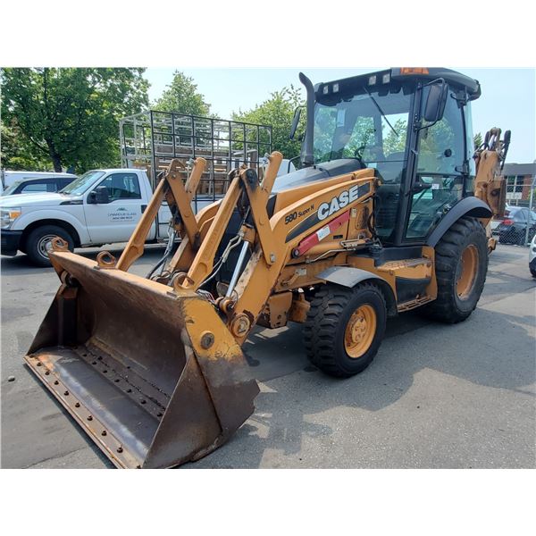 2012 CASE 580 SUPER N, BACKHOE/LOADER, YELLOW, SER# NBC543972
