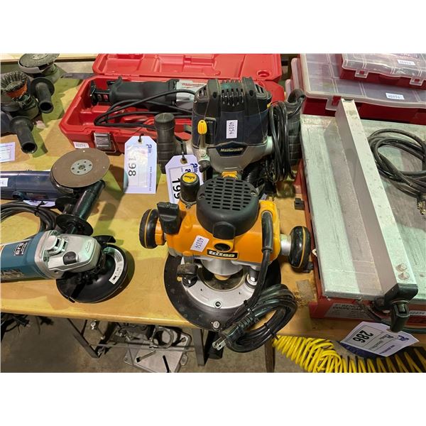 MASTERCRAFT 054-7004-2 PLUNGE ROUTER AND TRITON MOF001KC PLUNGE ROUTER