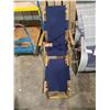 Image 2 : BLUE FOLDING BEACH CHAIR WITH LEG REST PF-CH369-XX