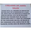 Image 1 : FIREARMS OR AMMO SALES. POSSESSION AND AQUISITION LICENSE