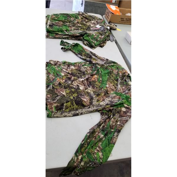 XL CAMO T SHIRTS QTY X 6, SHORT SLEEVE QTY X 1 MOTHWING $400