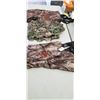 Image 1 : MENS HUNTWORTH MICROFIBRE HUNTING PANTS MEDIUM QTY X 2, AND MENS CAMO PANTS SMALL, QTY X 1 RETAIL $1