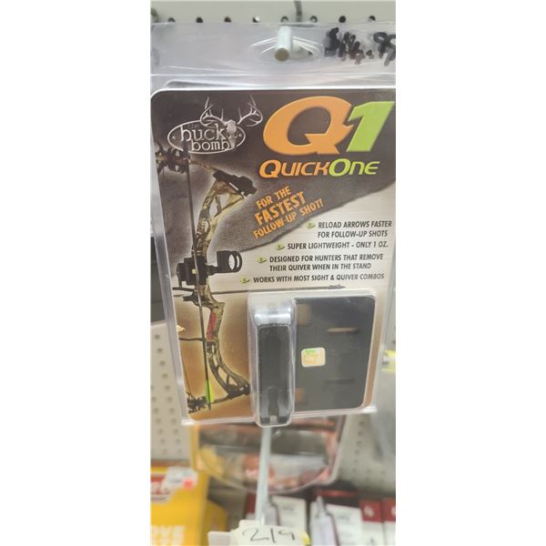 Q1 QUICK ONE QUIVER HOLDER QTY X 15 RETAIL VALUE $125