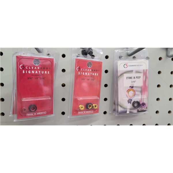 C5 CLEAR SHOT SIGNATURE 3/16, 1/8, 1/16 QUANTITY OF 2 RETAIL VALUE $20.00