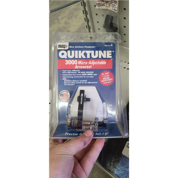 QUICK TUNE MICRO-ADJUSTABLE ARROW REST