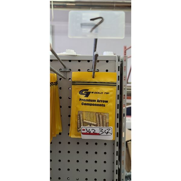 GOLD TIP PREMIUM ARROW COMPONENTS LASER INSERTS QUANTITY OF 7