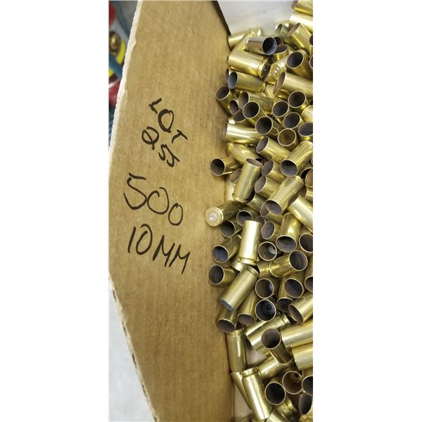 500 +/- 10MM BRASS, CLEAN CONDITION