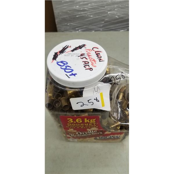 850 +/- .45 ACP BRASS CLEAN CONDITION