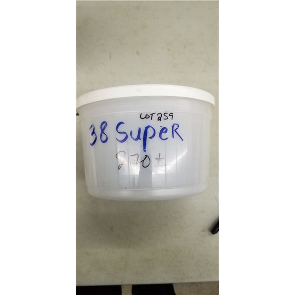 270 +/- .38 CAL SUPER BRASS