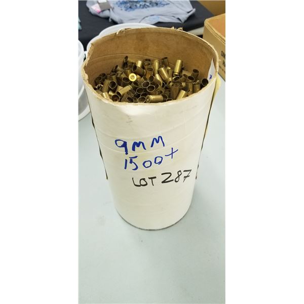 1500 +/- 9MM BRASS