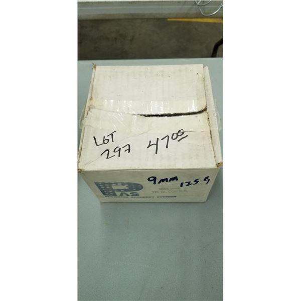 BOX OF 1000 9MM 125 GRAIN CON BR (PAS)