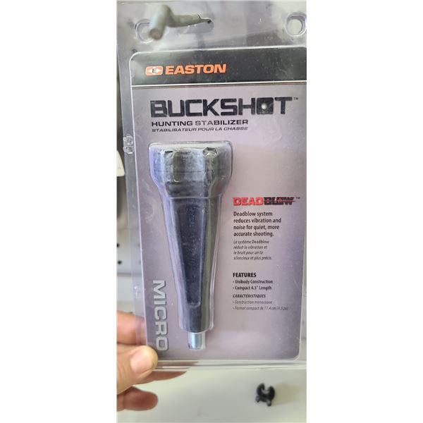 EASTON BUCK SHOT HUNTING STABILIZER MICRO QUANTITY OF 4 RETAIL VALUE $200