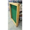 Image 6 : OAK KNIFE / HAND GUN / JEWERLY DISPLAY CASE NO GLASS 29"W X 40"L