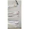 Image 1 : NEW SET OF 5 LONG STEM MEASURING SPOON SS 1/4TSP - 2 TBS 14" LONG