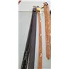 Image 4 : FOUR 32" LEATHER BELTS