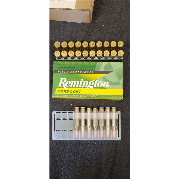 ONE AND A HALF BOXES OF .308 AMMO