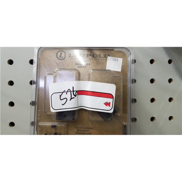 LEUPOLD ORW SAVAGE 110 BASES