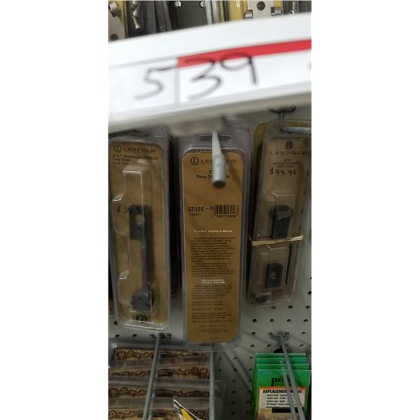 7 LEUPOLD REM SCOPE BASES #53056 RETAIL VALUE $210
