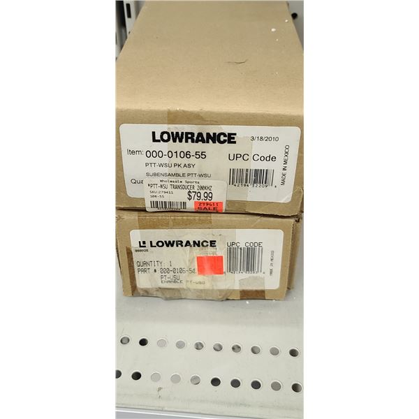 LOWRANCE PTT-WSU TRANSDUCER 200KHZ QTY X 1, AND PT-WSU #000-010654