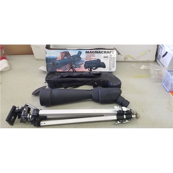 20 80*70 MAGNACRAFT SPOTING SCOPE COMES WITH TRIPOD