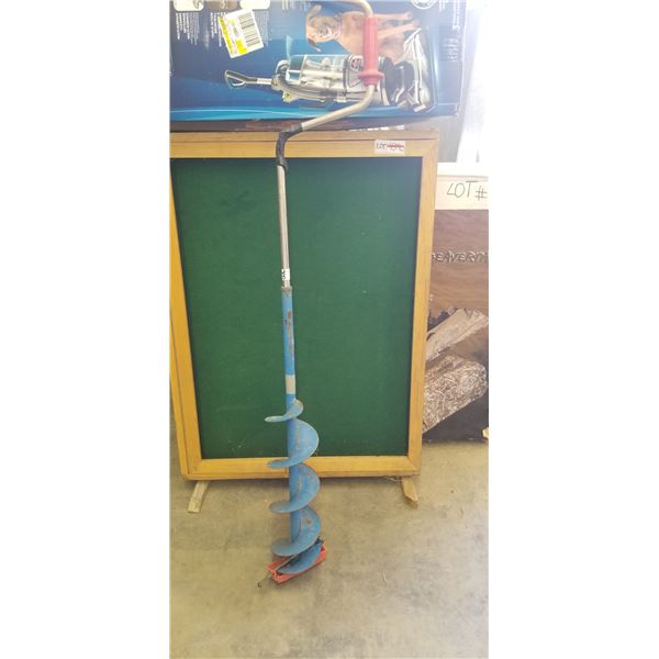 6" HAND POWERED AUGER